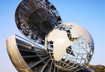 庭院眼睛雕塑 公園眼球雕塑 鍛造雕塑