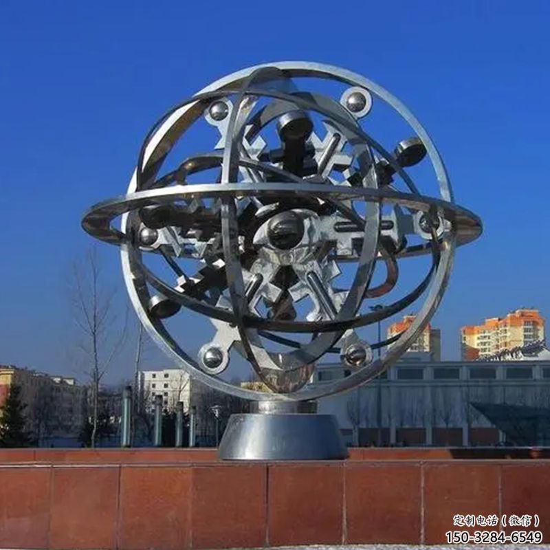 創(chuàng)意星球雕塑 啞光雕塑 公園星空雕塑