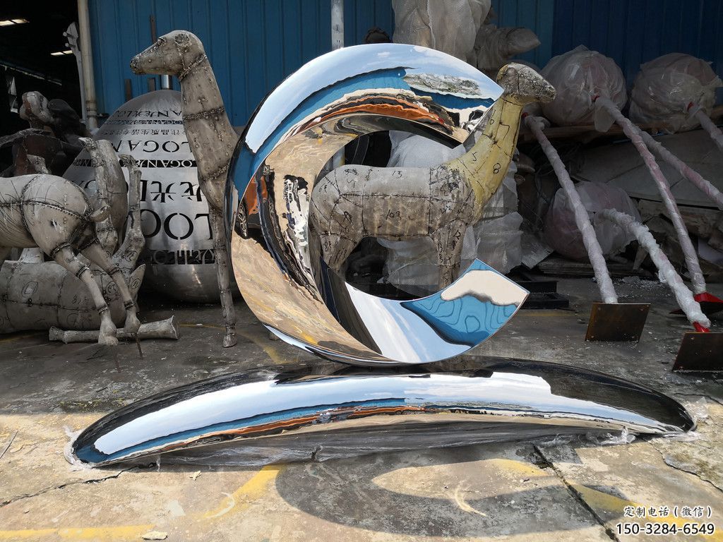 創(chuàng)意數(shù)字雕塑 啞光雕塑 公園文字雕塑