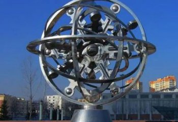 創意星球雕塑 啞光雕塑 公園星空雕塑