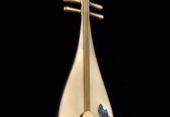 房地產琵琶雕塑 現代樂器雕塑 幾何音樂雕塑