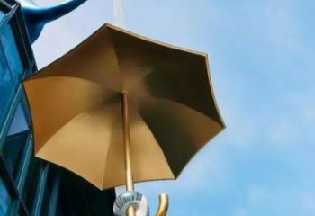 房地產雨傘雕塑 現代撐傘雕塑 幾何民俗雕塑