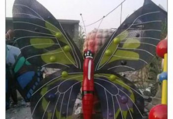 別墅區風箏雕塑 大型別墅區景觀雕塑 剪影雕塑