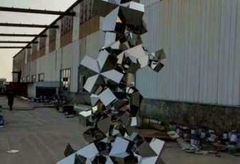 公園石塊雕塑 鏡面公園景觀石雕塑 景觀石頭雕塑