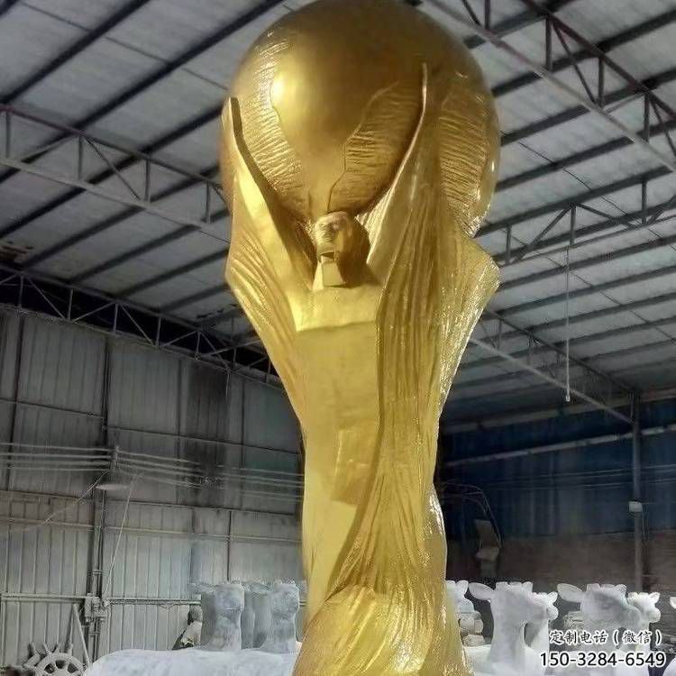 異形獎杯雕塑 現(xiàn)代校園紀念雕塑 校園標識雕塑