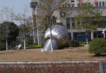 景觀麥克風(fēng)雕塑 仿真音樂雕塑 景觀話筒雕塑