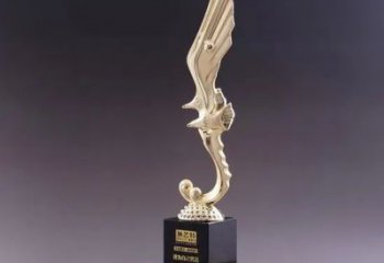 烤漆獎(jiǎng)杯雕塑廠家 鋼管標(biāo)識(shí)雕塑 室內(nèi)紀(jì)念雕塑