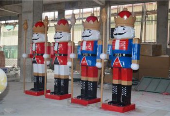 噴漆撲克雕塑 中式村口撲克牌雕塑 草地雕塑