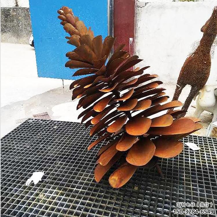 公園花環雕塑 鏡面公園環形雕塑 景觀雕塑