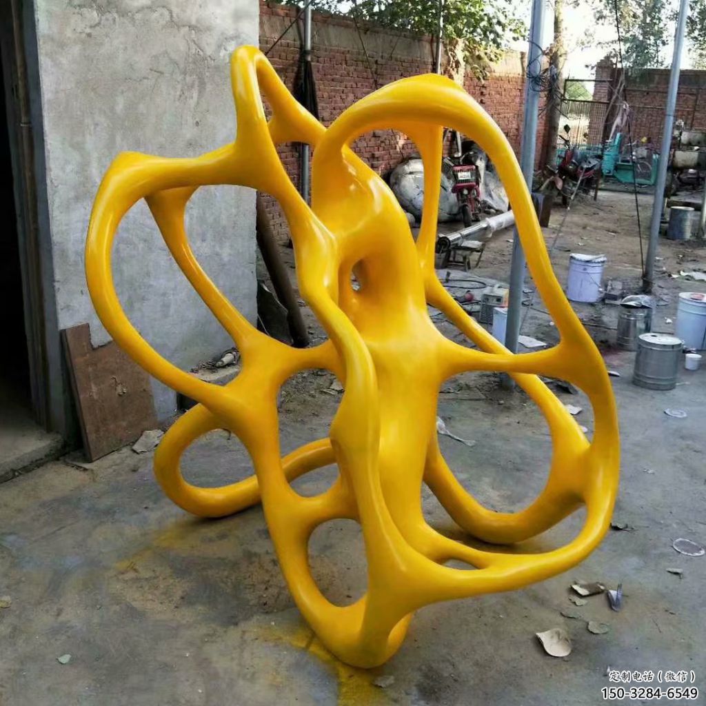 廣場骷髏雕塑 抽象鬼怪雕塑 烤漆骷髏頭雕塑