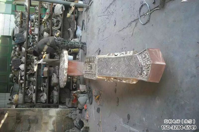 中式如意雕塑 啞光建筑雕塑 游樂場雕塑