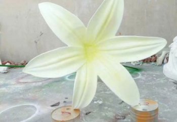 蘭花雕塑 歐式步行街玉蘭花雕塑 大型雕塑