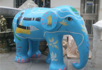 廣場大象雕塑供求，露天雕塑，彩繪大象雕塑標準