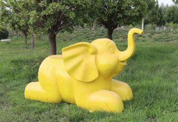 景觀大象雕塑承接，城市裝飾，彩繪大象雕塑生產商