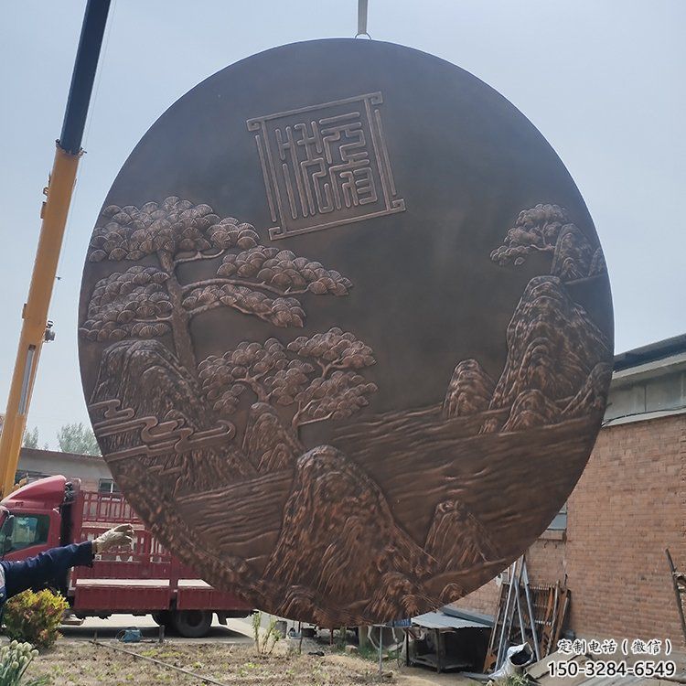 鑄造浮雕廠家，黃銅組合，墻體浮雕工供應廠家