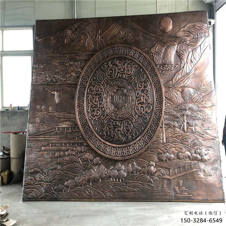 景觀浮雕供需，美陳雕塑，景觀鍛銅浮雕承接