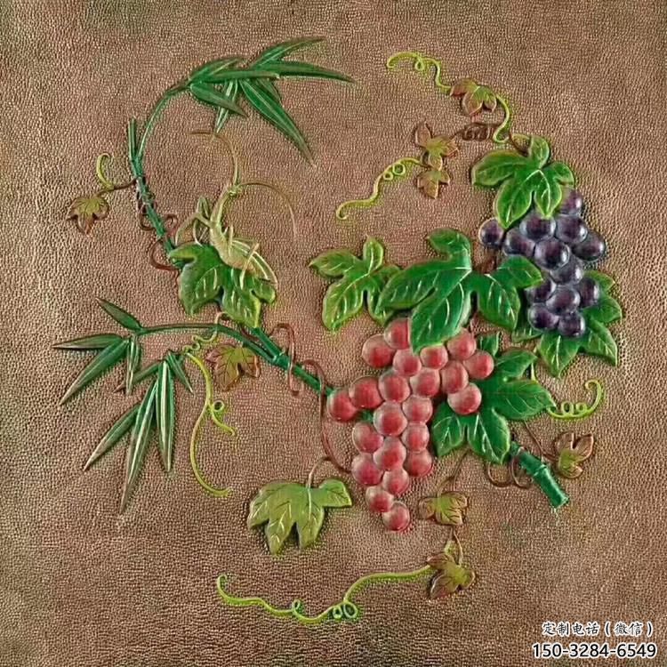 景觀浮雕供需，廣場雕塑，葡萄浮雕定制廠家