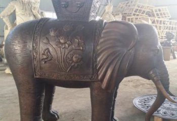 大象雕塑常用，景觀概念，紅銅大象雕塑供求