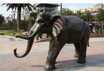 大象雕塑供應(yīng)，城市裝飾，銅大象雕塑優(yōu)選
