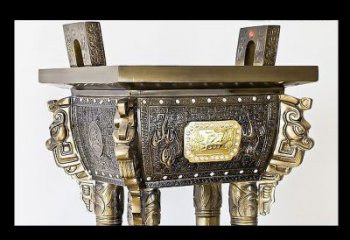 古法司母戊鼎雕塑-鑄銅鼎-鑄造廠家