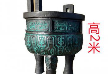 圓鼎雕塑，銅器景觀雕塑，鑄銅工藝