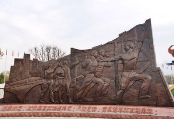 浮雕景觀制造，街景小品，景觀黨建浮雕優(yōu)價(jià)