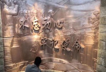 革命浮雕選用，小區(qū)擺件，大型黨建浮雕生產(chǎn)廠家