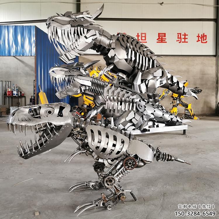 政府機(jī)器人雕塑