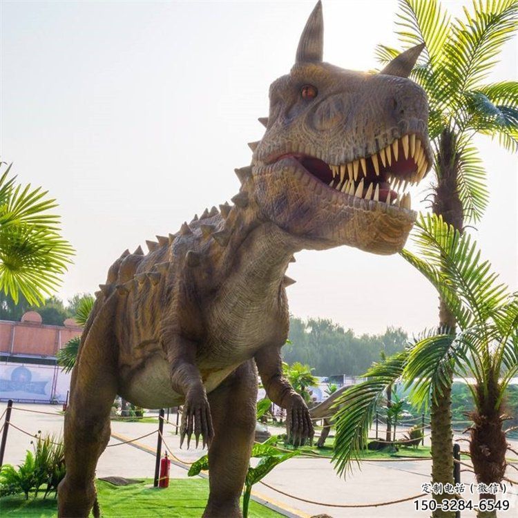 恐龍景觀雕塑通用，城市雕塑，玻璃鋼恐龍雕塑指用