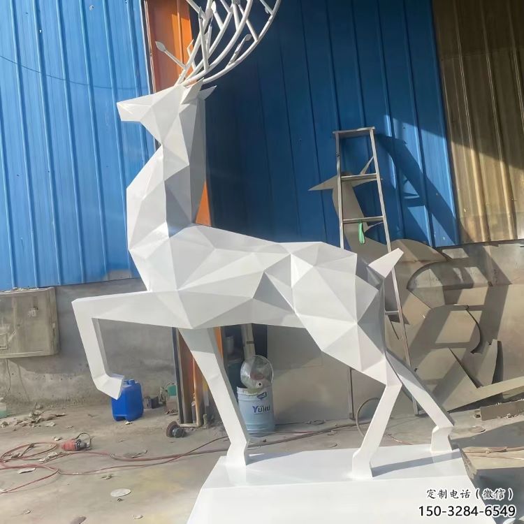 商業小鹿雕塑標準，廣場雕塑，烤漆小鹿雕塑供給