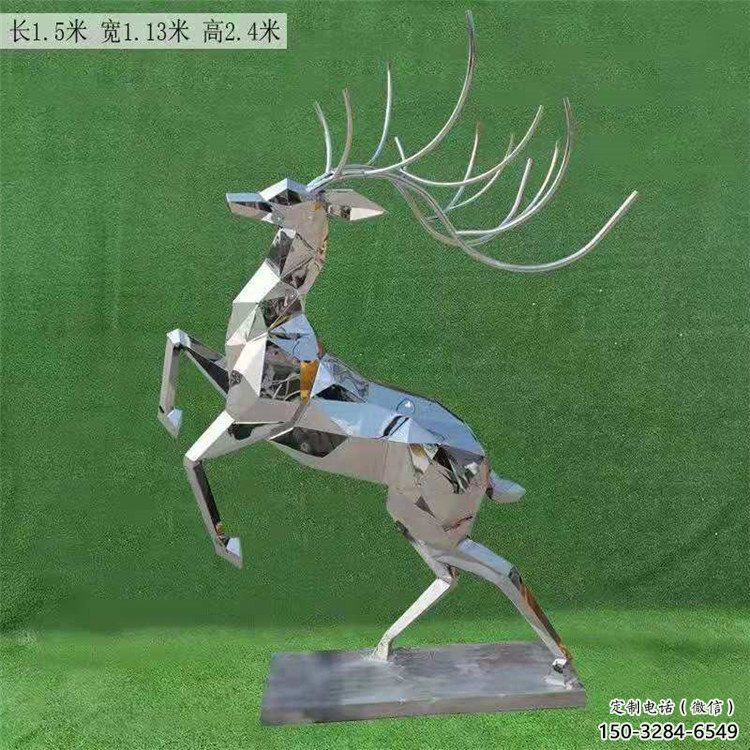 景觀小鹿雕塑選定，園林裝飾，大型切面小鹿雕塑公司