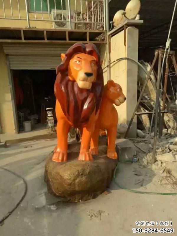 售樓處獅子雕塑