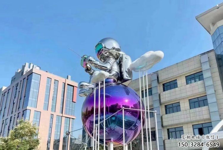 地球雕塑指用，景觀雕塑，不銹鋼地球天使雕塑點(diǎn)擊