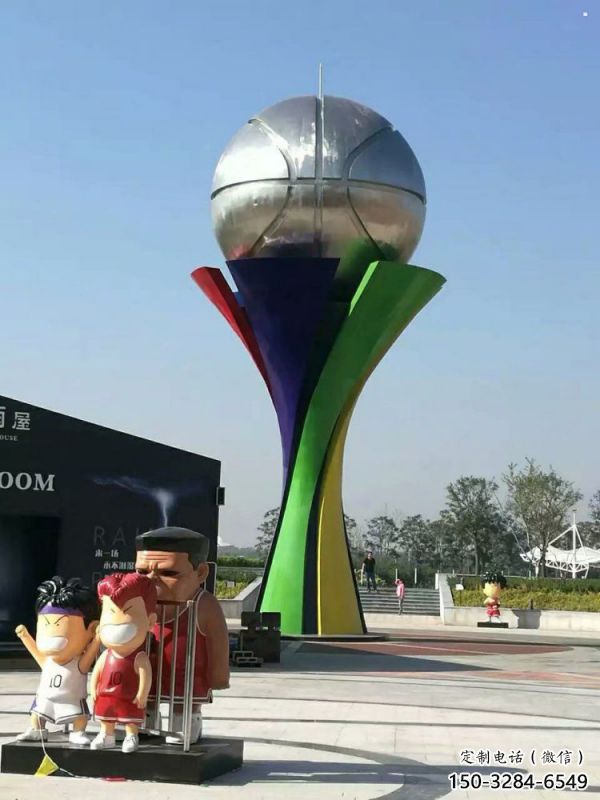 地球儀雕塑精品，景觀雕塑，不銹鋼手托地球儀雕塑生產(chǎn)商