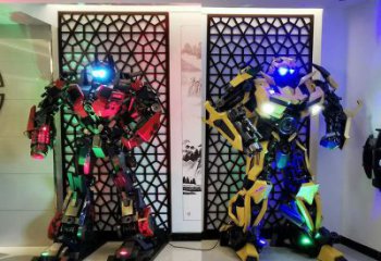 田間機(jī)器人雕塑