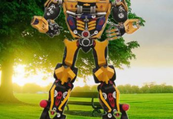 庭院機(jī)器人雕塑