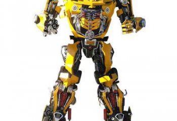 選定機(jī)器人大黃蜂雕塑