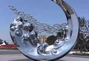 宣傳主題雕塑生產廠，藝術形象標識，地標美陳雕塑