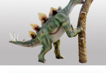 現代恐龍雕塑展品，室外軟裝，玻璃鋼恐龍雕塑訂做