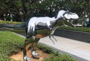 恐龍雕塑優選，拋光藝術，景觀鏡面恐龍雕塑選用