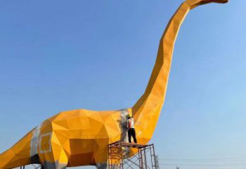 恐龍雕塑工廠優選，城市裝飾，景觀烤漆恐龍雕塑供給