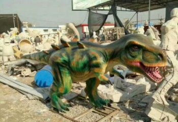 主題恐龍雕塑制作，美陳概念，軟體發(fā)聲恐龍雕塑專供