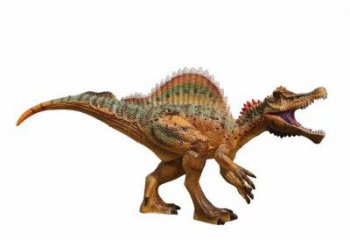 制造棘背龍雕塑，動(dòng)物組合，發(fā)聲恐龍雕塑制作