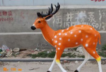 仿真小鹿雕塑