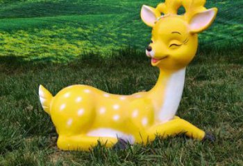 小鹿雕塑精選，戶外雕塑，景觀卡通小鹿雕塑優(yōu)價(jià)