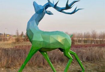 景觀小鹿雕塑供需，廣場雕塑，烤漆小鹿雕塑定制