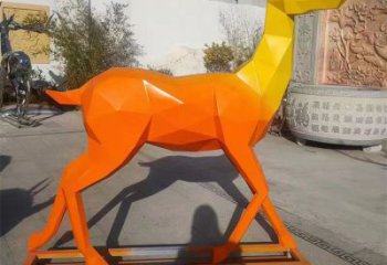 小鹿雕塑服務商，景觀雕塑，烤漆小鹿雕塑選定