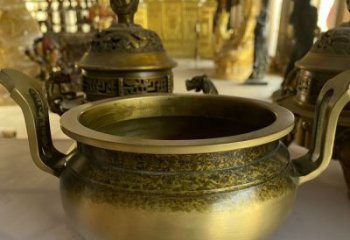 古法宣德爐雕塑