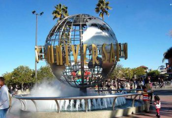 地球儀雕塑制作，校園雕塑，現代地球儀雕塑標準