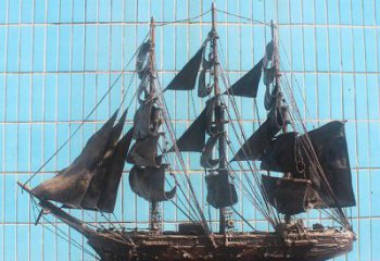 揚帆遠航雕塑承接，美陳雕塑，不銹鋼揚帆遠航雕塑廠家